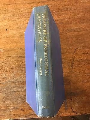 Seller image for Treasury of Presidential Quotations for sale by Shadetree Rare Books