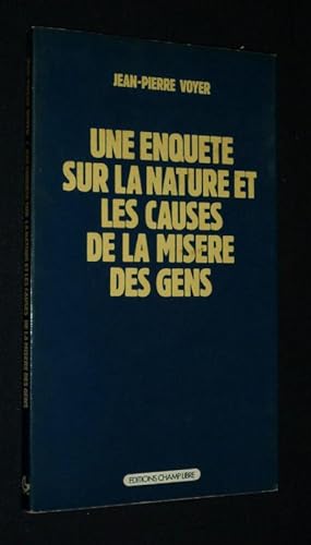 Image du vendeur pour Une enqute sur la nature et les causes de la misre des gens mis en vente par Abraxas-libris