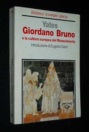 Bild des Verkufers fr Giordano Bruno e la cultura europea del rinascimento zum Verkauf von Abraxas-libris
