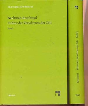 Immagine del venditore per Fhrer der Verwirrten der Zeit.: 2 Bnde. bersetzt, mit einer Einleitung und Registern herausgegeben von Andreas Lehnardt. Philosophische Bibliothek; 615a/b. venduto da Fundus-Online GbR Borkert Schwarz Zerfa