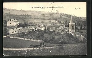 Carte postale Juré, vue de das Dorf