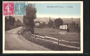 Carte postale Belleroche, L`Etang