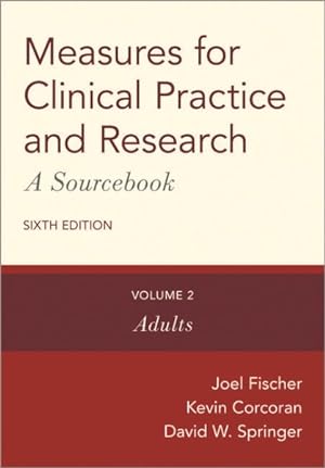 Seller image for Measures for Clinical Practice and Research - a Sourcebook : Adults for sale by GreatBookPricesUK