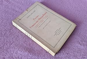POESIES FRANCISCANO MARAGALLIANES, JOAQUIM CASES CARBO, SIGNAT 1934
