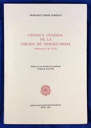 Immagine del venditore per Crnica general de la virgen de misericordia. Manuscrit de 1870 venduto da Els llibres de la Vallrovira