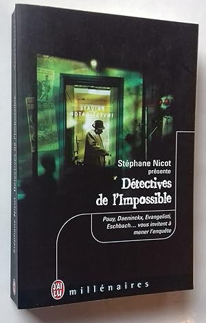 Image du vendeur pour Dtectives de l'Impossible. Anthologie. mis en vente par Librairie Pique-Puces