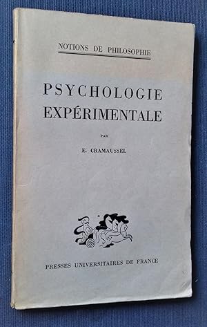 Image du vendeur pour Psychologie exprimentale. Notions de philosophie. mis en vente par Librairie Pique-Puces