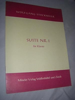 Bild des Verkufers fr Suite Nr. I fr Klavier zum Verkauf von Versandantiquariat Rainer Kocherscheidt