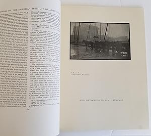 Seller image for Nine Photographs By Ben J. Lubschez" in Journal Of The American Institute Of Architects Vol. II Number 9 (September, 1915) for sale by Recycled