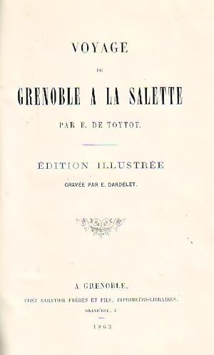 Voyage de Grenoble à la Salette