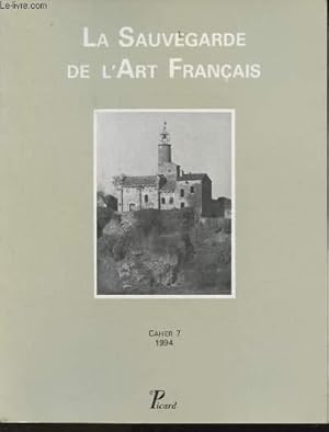 Imagen del vendedor de La sauvegarde de l'Art Franais- Cahier N7-1994 a la venta por Le-Livre