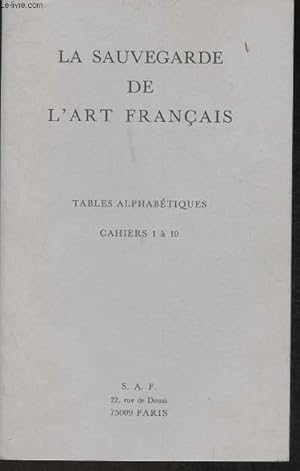 Imagen del vendedor de Tables alphbtiques Cahiers 1 10 a la venta por Le-Livre