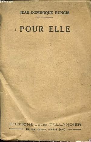 Seller image for Pour elle for sale by Le-Livre