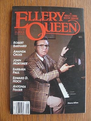 Image du vendeur pour Ellery Queen's Mystery Magazine August 1987 mis en vente par Scene of the Crime, ABAC, IOBA