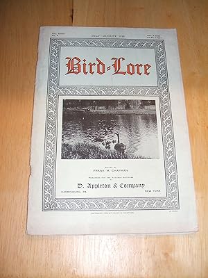 Image du vendeur pour Bird-Lore Magazine for July -August 1926 with Color Frontis mis en vente par biblioboy