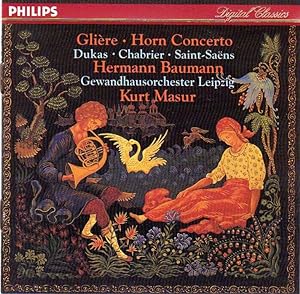 Seller image for Hermann Baumann performs Gliere, Saint-Saens, Chabrier, and Dukas [COMPACT DISC] for sale by Cameron-Wolfe Booksellers