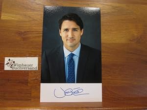 Seller image for Autogrammfoto Justin Trudeau Primeminister of Canada for sale by Antiquariat im Kaiserviertel | Wimbauer Buchversand