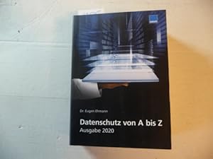 Image du vendeur pour Datenschutzlexikon von A-Z mis en vente par Gebrauchtbcherlogistik  H.J. Lauterbach