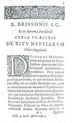 De veteri ritu nuptiarum et jure connubiorum.Lugduni Batavorum, apud Franciscum Hackium, 1641.