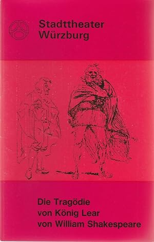 Bild des Verkufers fr Programmheft William Shakespeare DIE TRAGDIE VON KNIG LEAR 18. April 1973 Spielzeit 1972 / 73 Heft 18 zum Verkauf von Programmhefte24 Schauspiel und Musiktheater der letzten 150 Jahre