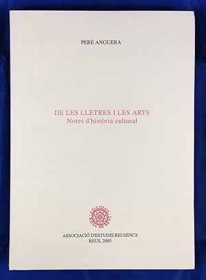 Immagine del venditore per De les lletres i les arts venduto da Els llibres de la Vallrovira