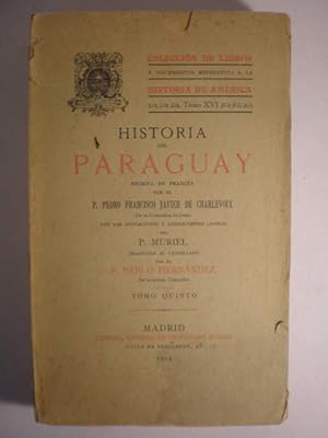 Image du vendeur pour Historia del Paraguay. Tomo Cuarto mis en vente par Librera Antonio Azorn