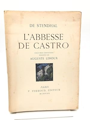 Image du vendeur pour L'abbesse de Castro mis en vente par Librairie Poids Plume