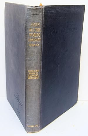 Image du vendeur pour JANE'S ALL THE WORLD'S AIRCRAFT 1943-44 Compiled and edited by Leonard Bridgman. (Issued August, 1944). Thirty-Third Year of Issue. mis en vente par Marrins Bookshop