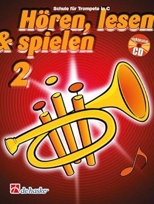 Bild des Verkufers fr Hren Lesen Spielen Band 2 (+CD)fr Trompete in C zum Verkauf von AHA-BUCH GmbH