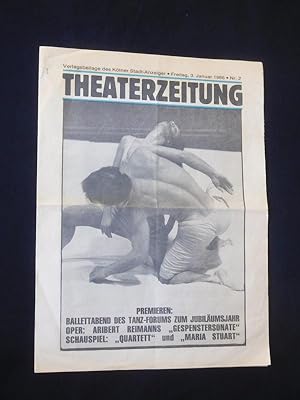 Theaterzeitung. Verlagsbeilage des Kölner Stadt-Anzeiger, Nr. 2 vom 3. Januar 1986