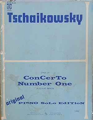 Imagen del vendedor de ConcertoTschaikowsky Concerto Number One = Opus 23 (in B Flat Minor) a la venta por Faith In Print