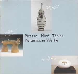 Bild des Verkufers fr Picasso, Mir, Tpies. Keramische Werke. zum Verkauf von La Librera, Iberoamerikan. Buchhandlung