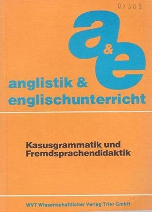 Bild des Verkufers fr Kasusgrammatik und Fremdsprachendidaktik. zum Verkauf von La Librera, Iberoamerikan. Buchhandlung