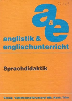 Seller image for Sprachdidaktik. for sale by La Librera, Iberoamerikan. Buchhandlung