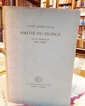 amitié du prince avec un hommage par Renato POGGIOLI