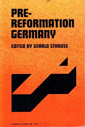 Bild des Verkufers fr Pre-Reformation Germany zum Verkauf von Kenneth Mallory Bookseller ABAA