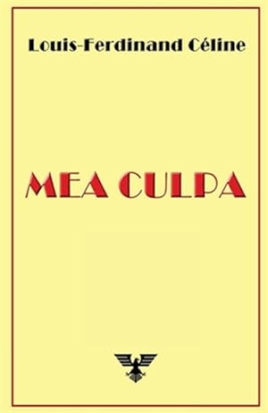 Imagen del vendedor de Mea Culpa -Language: french a la venta por GreatBookPricesUK