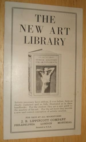 Immagine del venditore per New Art Library Book Catalog Circa 1915 venduto da biblioboy