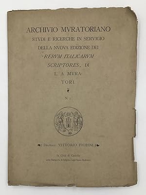 Immagine del venditore per Del CODICE benedettino di San NICOL dell'ARENA di CATANIA contenente la "HISTORIA o LIBER de REGNO SICILIE" e la "Epistola ad PETRUM PANORMITANE ECCLESIE THESAURARIUM" di Ugo FALCANDO + altri 2 saggi. venduto da Libreria Le Colonne