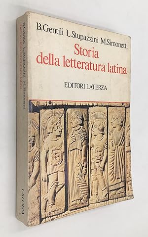 Immagine del venditore per STORIA della LETTERATURA LATINA. Terza ristampa. venduto da Libreria Le Colonne