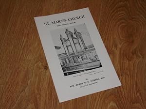 Imagen del vendedor de St. Mary's Church Mary Street, Dublin a la venta por Dublin Bookbrowsers
