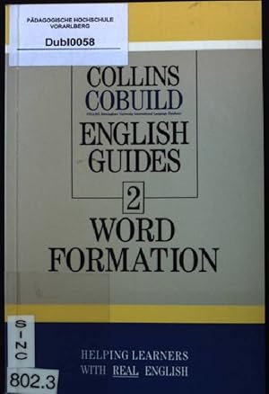 Seller image for Word Formation. Collins COBUILD English Guides: No. 2. for sale by books4less (Versandantiquariat Petra Gros GmbH & Co. KG)
