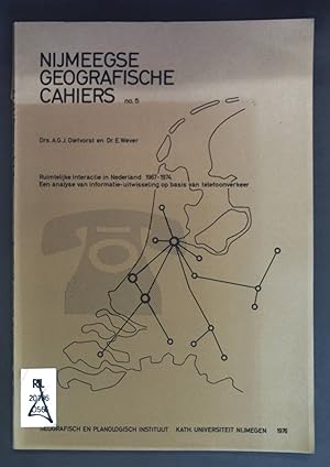 Image du vendeur pour Ruimtelijke interactie in Nederland 1967-1974 - Een analyse van informatie-uitwisseling op basis van telefoonverkeer. Nijmeegse Geografische Cahiers: No. 5. mis en vente par books4less (Versandantiquariat Petra Gros GmbH & Co. KG)