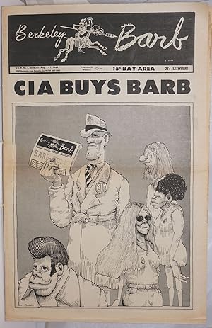 Seller image for Berkeley Barb: vol. 9, #5 (#207) Aug 1 - 7 1969: CIA buys Barb for sale by Bolerium Books Inc.