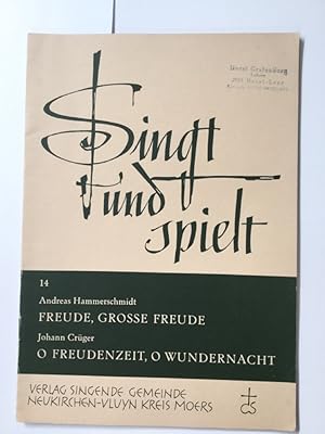 Bild des Verkufers fr Singt und spielt 14. zum Verkauf von Kepler-Buchversand Huong Bach