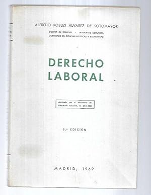 Imagen del vendedor de DERECHO LABORAL a la venta por Desvn del Libro / Desvan del Libro, SL