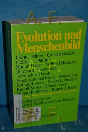 Seller image for Evolution und Menschenbild : e. Symposium. for sale by Antiquarische Fundgrube e.U.