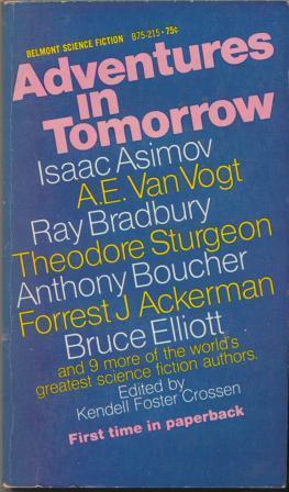 Seller image for ADVENTURES IN TOMORROW for sale by Fantastic Literature Limited