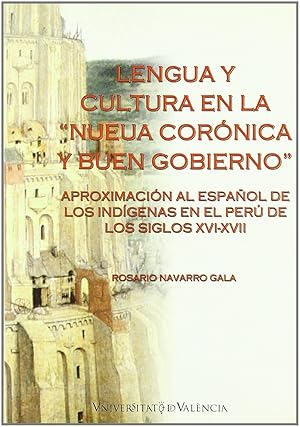 Seller image for Lengua y cultura en la "nueva coronica y buen for sale by Imosver