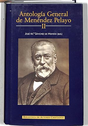 ANTOLOGÍA GENERAL DE MENÉNDEZ PELAYO, II